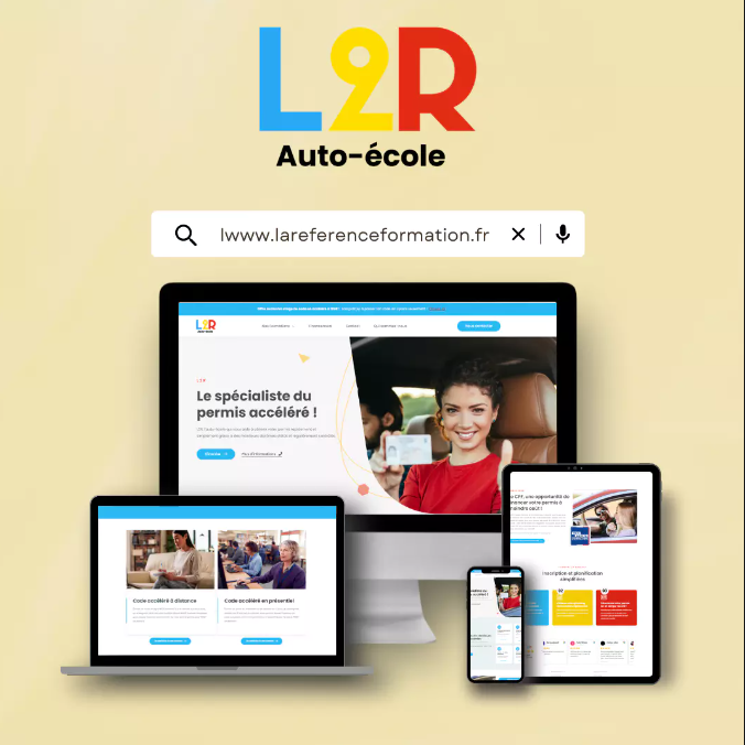 Site web de Auto-école à Paris